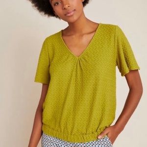 Anthropologie Sunday in Brooklyn Sidonie Top Sz M